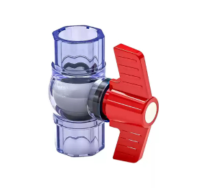 UPVC透明管件 球閥