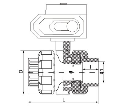氣動、電動球閥（Q661F-10S、Q961F-10S)(圖2)